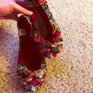 Floral Ballet Flats